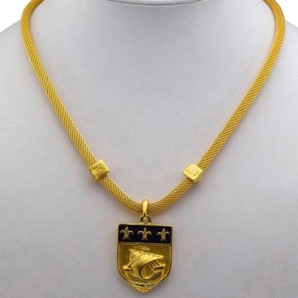 Karl Lagerfeld Jewelry - Karl Lagerfeld Gold Vintage Chanel Necklace